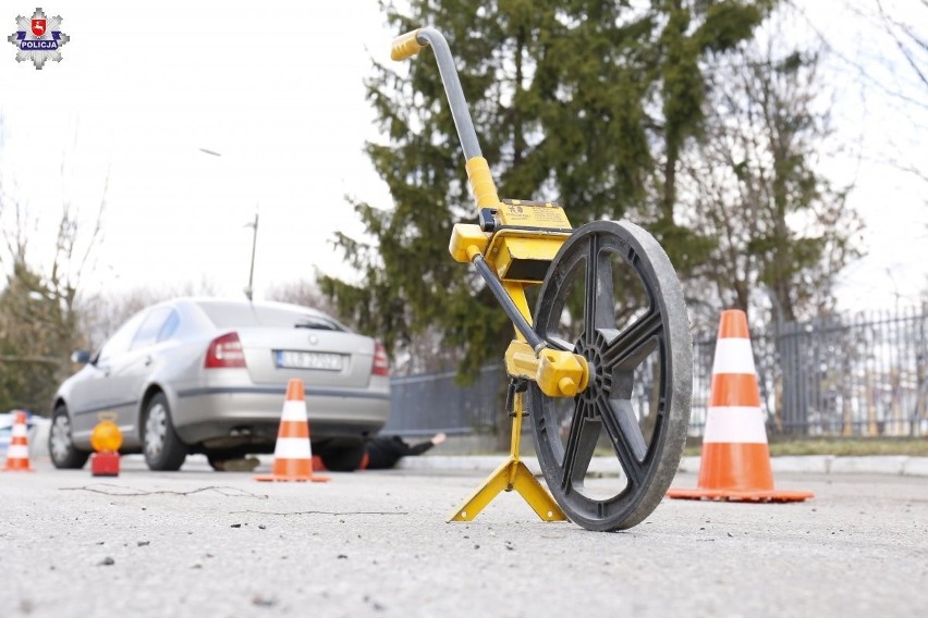 Policjanci z lubelskiej drogówki na szkoleniu (ZDJĘCIA, WIDEO)