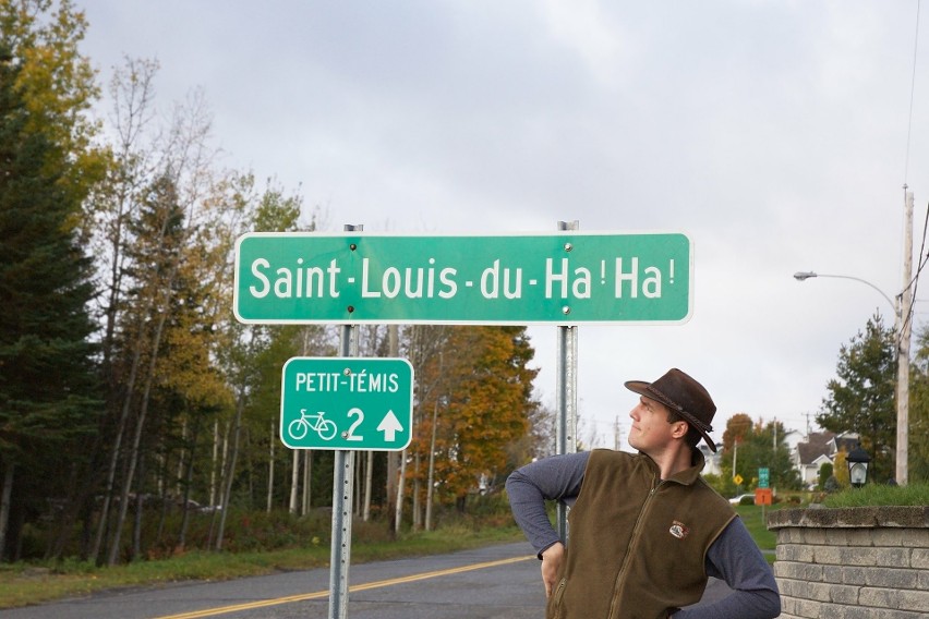 Mieścina Saint-Louis-du-Ha!-Ha! w prowincji Quebec w...