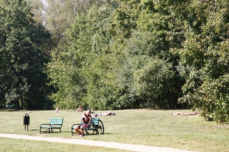 Początek jesieni w Łodzi