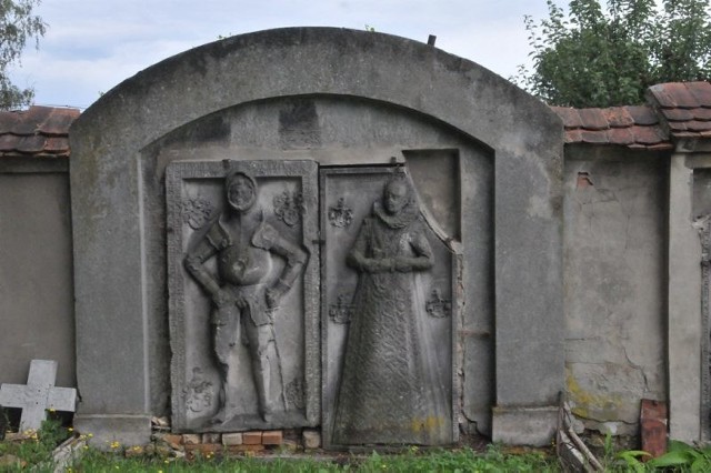 Kozuchów lapidariumLapidarium w Kozuchowie.