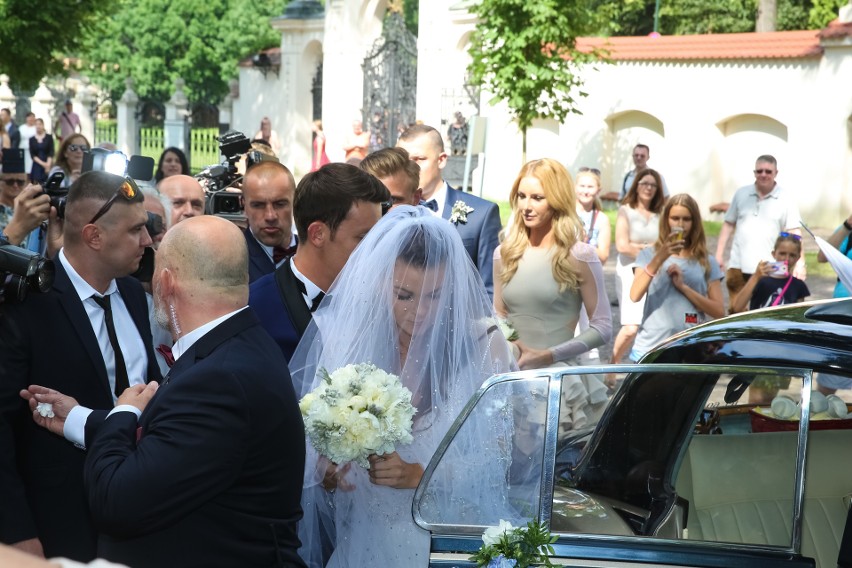 Na ślub Radwańskiej przybyło mnóstwo znanych osób.