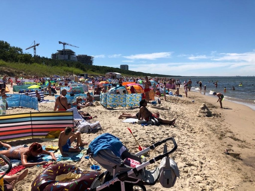 Jak wygląda plaża w Międzyzdrojach w trakcie epidemii?