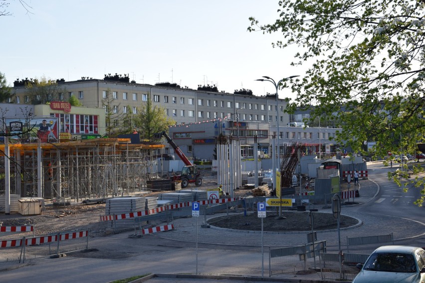 Budowa centrum przesiadkowego Ligota w Katowicach