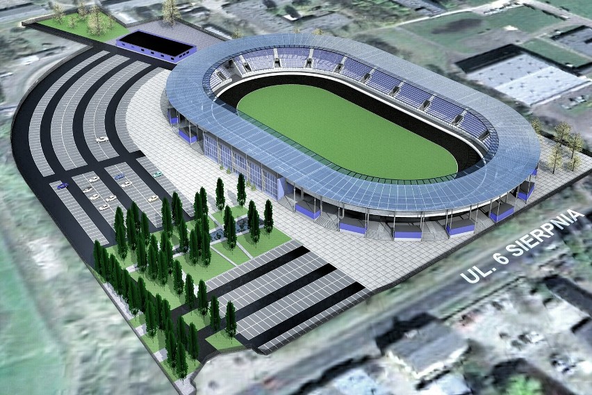 Nowy stadion Orła Łódź ma powstać już w 2017 r. Zobacz jak będzie wyglądał [WIZUALIZACJE]