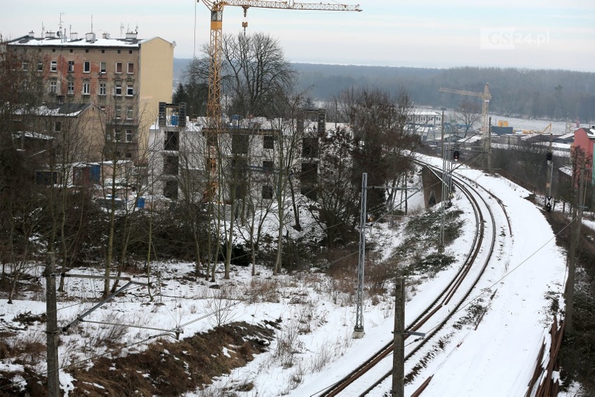 Budowa Szczecińskiej Kolei Metropolitarnej zapadła w zimowy...