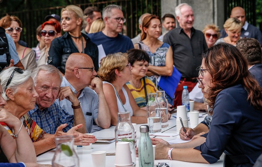 Aleksandra Dulkiewicz spotkała się 7.08.2019 z mieszkańcami...