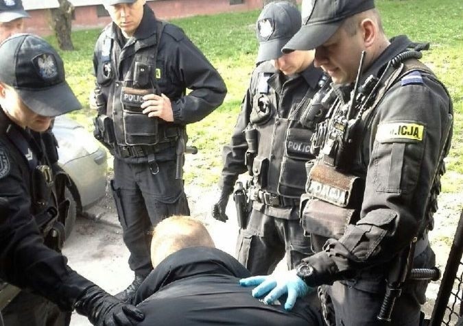 Napadł na kobietę w centrum Kielc. Został zatrzymany