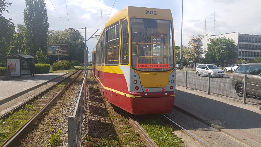 Wypadek tramwaju na Aleksandrowskiej w Łodzi