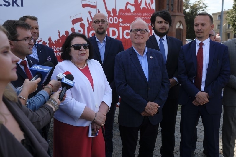 Konferencja PiS w Toruniu