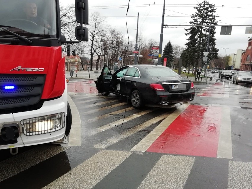 Sytuacja wyglądała dość poważnie. Na szczęście nikomu nic...