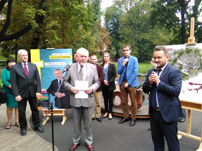 Kraków. Prezydent Jacek Majchrowski zapowiada nowe parki i baseny