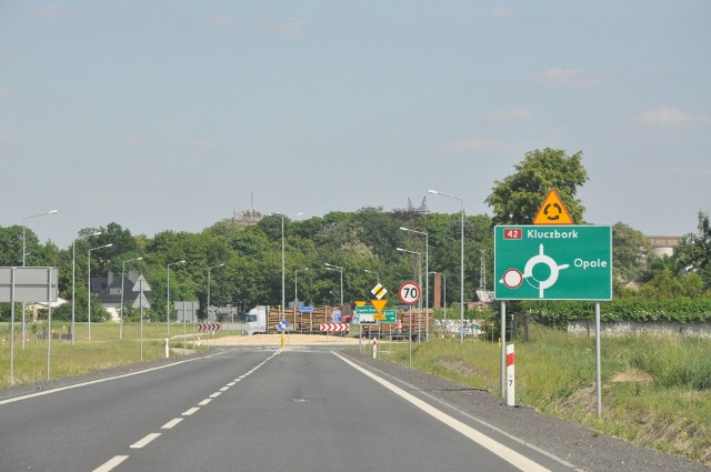 Kolejny odcinek obwodnicy Kluczborka zostanie zbudowany od tego miejsca w Ligocie Dolnej do Smard Dolnych.