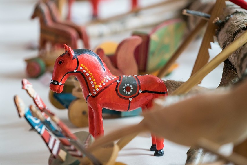 Otwarcie wystawy "Tradycyjne zabawki i tradycyjne zabawy dziecięce"