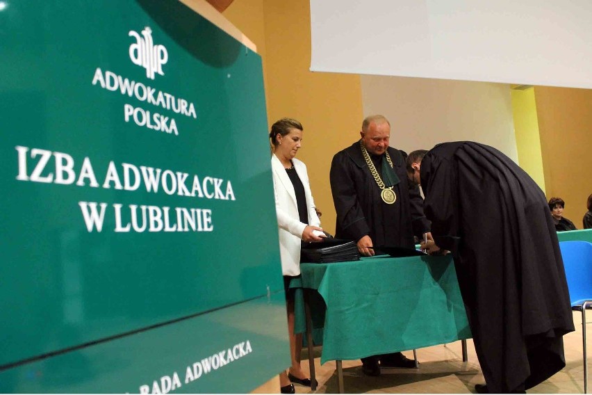 Ślubowanie lubelskich adwokatów