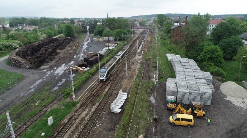 Powstaje także dodatkowy trzeci tor w Gogolinie.