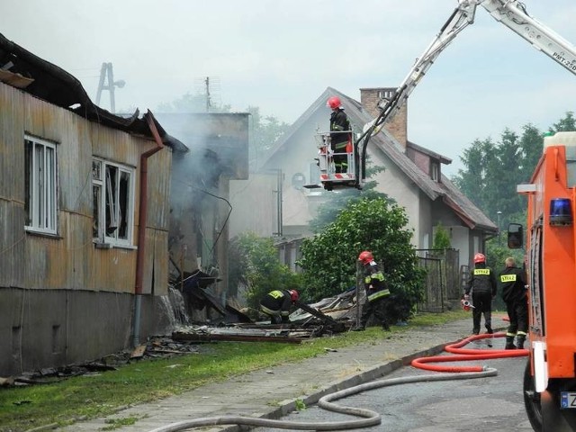 Pożar w Pyrzycach. 64 osoby straciły dach nad głową.