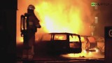 Seria podpaleń samochodów w Sztokholmie (wideo)