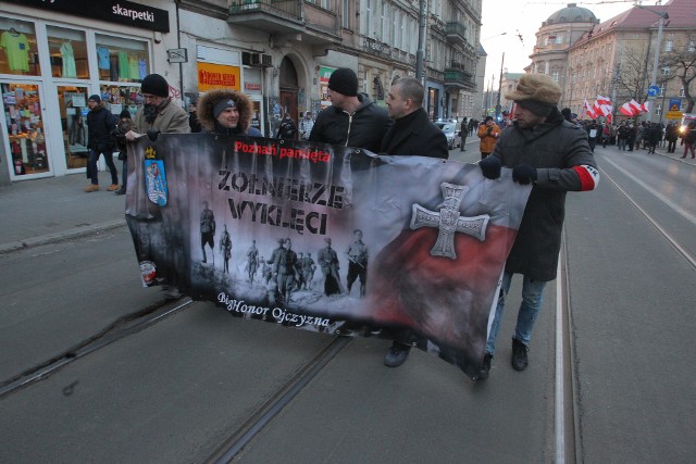 Poznań: Dekomunizacja ul. 23 Lutego wróciła podczas obchodów Dnia Pamięci Żołnierzy Wyklętych