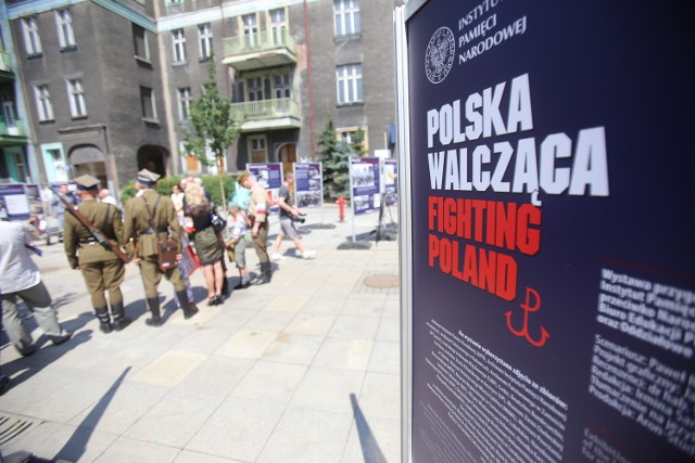 Polska Walcząca w Katowicach - wystawa na Mariackiej