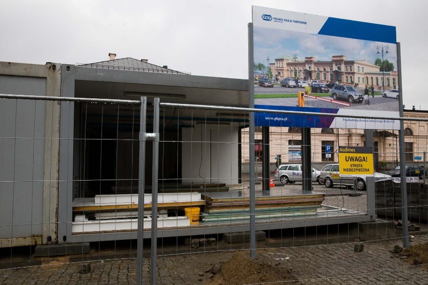 Początek modernizacji dworca PKP Białystok