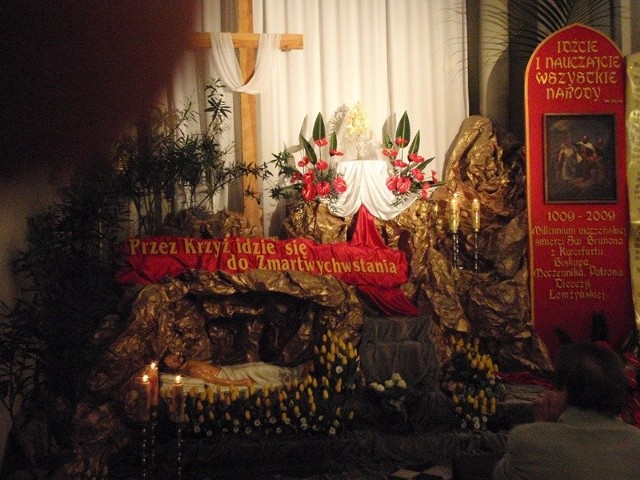 Groby Panskie w kościolach regionu - parafia św. Michala Archaniola (katedra) w Lomzy