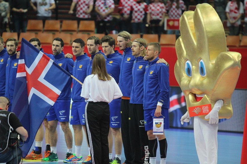 Euro 2016 piłkarzy ręcznych: Islandia - Białoruś w Katowicach [ZDJĘCIA KIBICÓW]