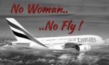 "No woman, no fly" – Tunezyjki nie mają wstępu do samolotów Emirates