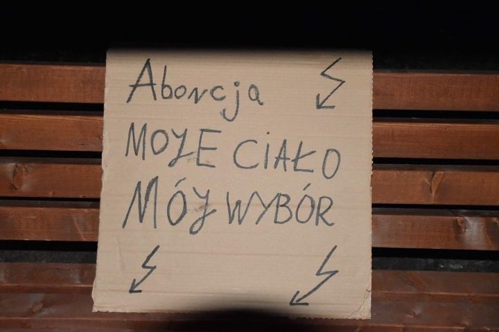 Strajk kobiet z Łasina i okolic.