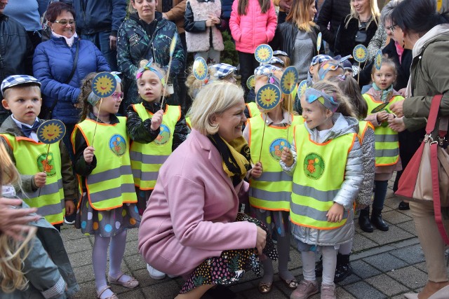 Otylia Jędrzejczak w Głuchołazach.