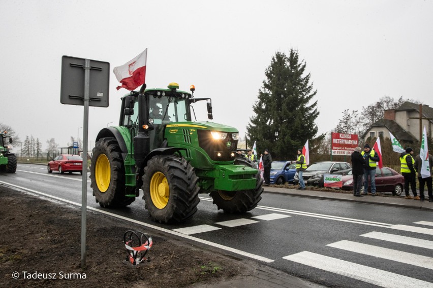 Krąpiel - protest Rolników Indywidualnych „Solidarność”