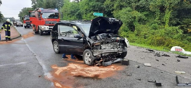 W wyniku wypadku w Radgoszczy jedna osoba została poszkodowana