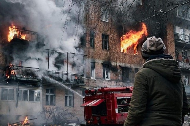 Zamiast odszkodowania za zniszczone mieszkania, Rosjanie zaoferowali dotkniętym stratami mieszkańcom obwodu ługańskiego kredyt hipoteczny