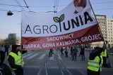 Agrounia przed siedzibą Polskiego Związku Łowieckiego w Warszawie. Manifestację przerwała policja