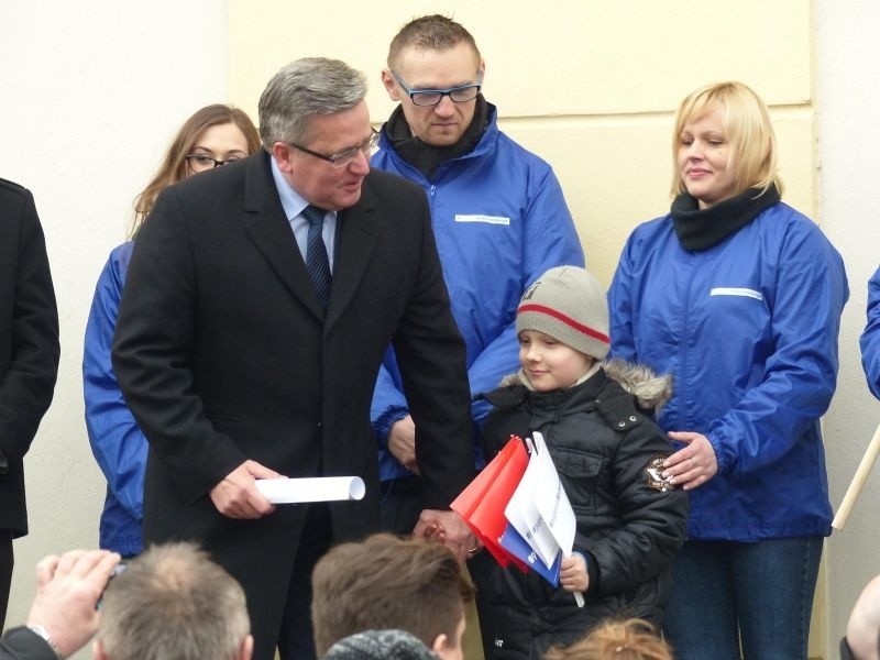 Bronisław Komorowski spotkał się z mieszkańcami Bielska Podlaskiego (zdjęcia)