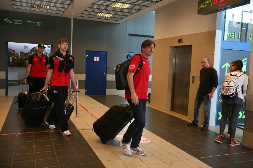 FIVB Mistrzostwa Świata w siatkówce 2014: Niemcy i Finowie już w Katowicach [ZDJĘCIA]