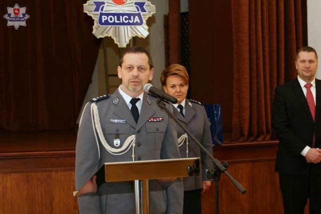 Inspektor Paweł Dobrodziej, nowy komendant wojewódzki policji w Lublinie