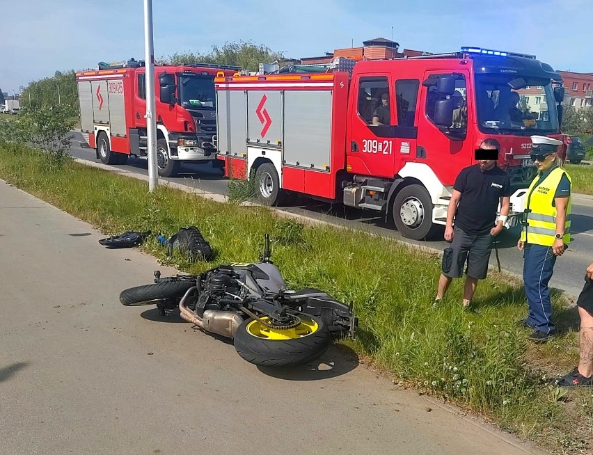 Wypadek na ul. Buforowej we Wrocławiu 19.05.2022