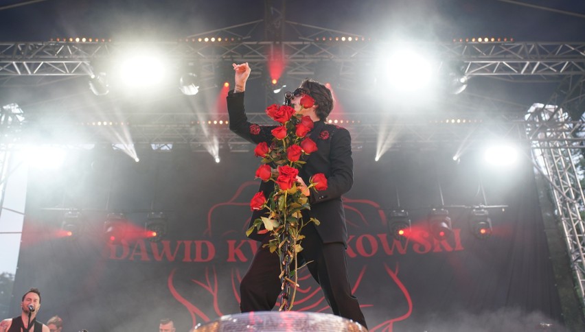 Główną atrakcją jarmarku był występ Dawida Kwiatkowskiego.
