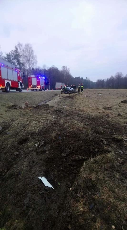 W niedzielę przed godz. 16 doszło do drugiego dachowania...