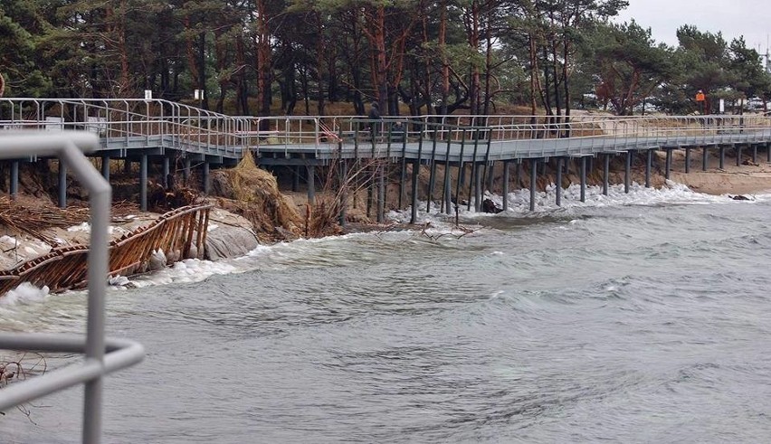 Cypel helski walczy z matką naturą