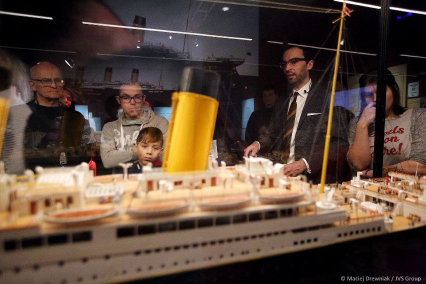 Wystawa "Titanic - prawdziwa historia" na Nocy Muzeów 2018 w Krakowie
