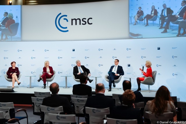Premier Mateusz Morawiecki na Monachijskiej Konferencja Bezpieczeństwa