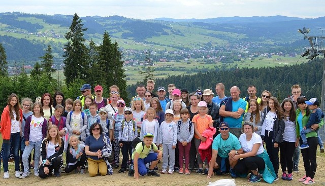 Sekcje taneczna i łucznicza ze Skorkowa były na kilkudniowym obozie treningowym w górach.