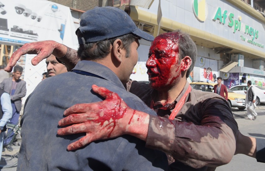 Efekty zamachu w Kabulu