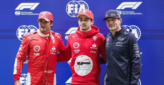 Trójka najszybsza w kwalifikacjach w Vegas - Sainz Jr, Leclerc i Verstappen