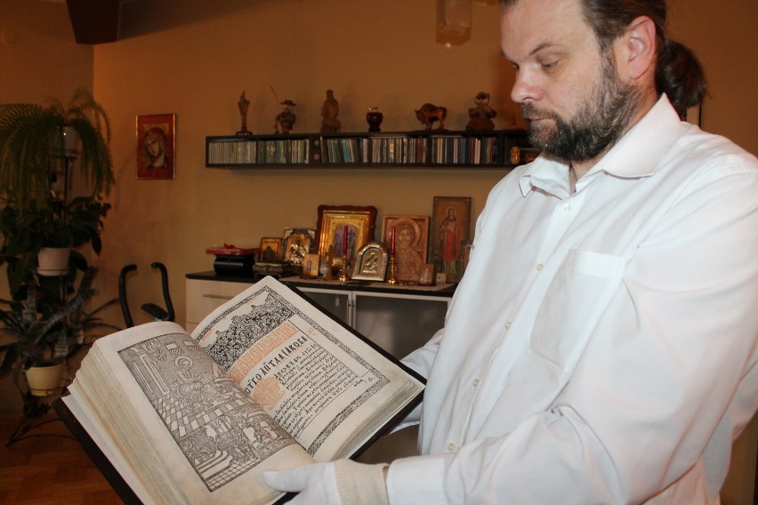 Historia na kartach starych ksiąg cerkiewnych