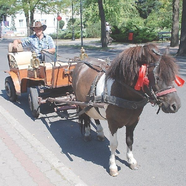 Czesław Łoś i jego kucyk Kuba