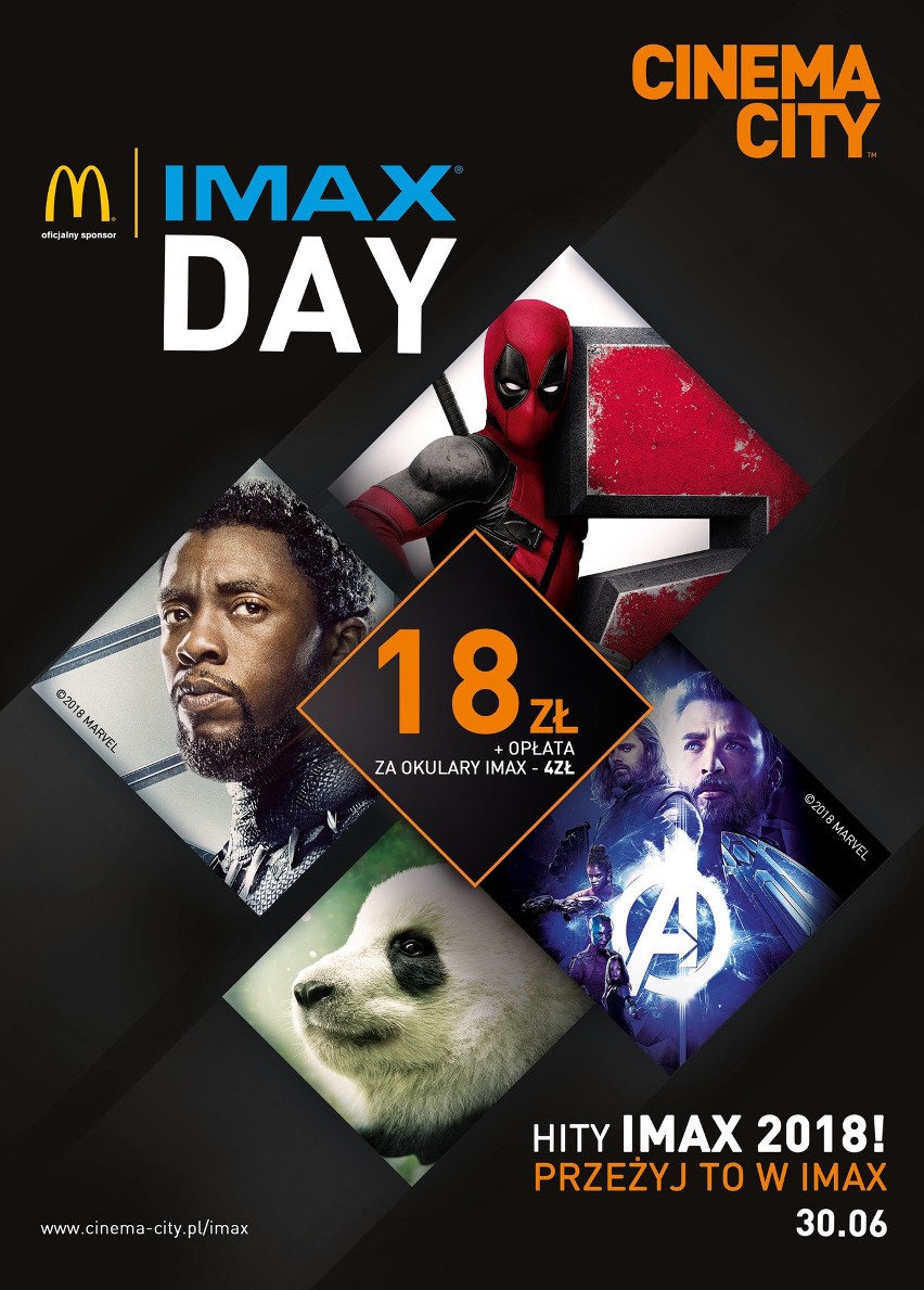 Imax Day odbędzie się 30 czerwca 2018 r.