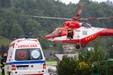 Wypadek w Tatrach. Kobieta upadła z dużej wysokości na skały