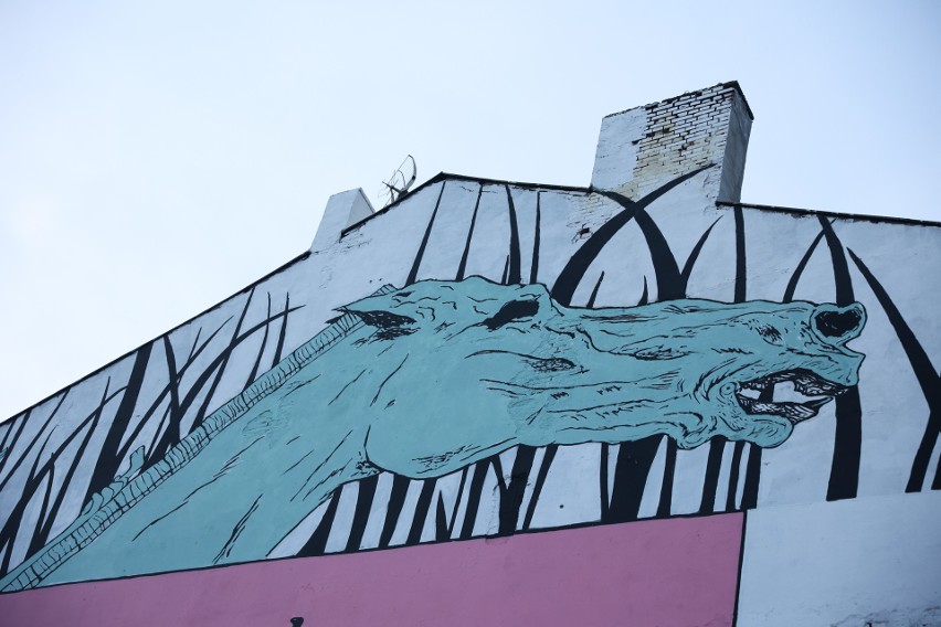 Nowy mural w Krakowie nawiązuje do twórczości Wyspiańskiego